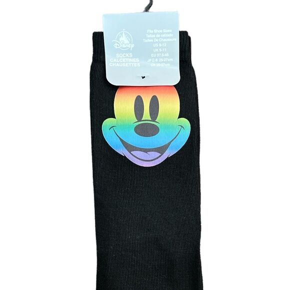 NWT Disney Parks | Pride 🌈 Love Mickey Socks - Picture 2 of 3